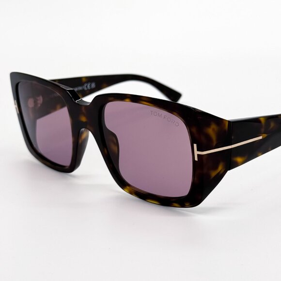 NEW TOM FORD RYDER-02 TF1035 52Y WOMEN SQUARE SUNGLASSES FT1035/S 52Y - Picture 4 of 10